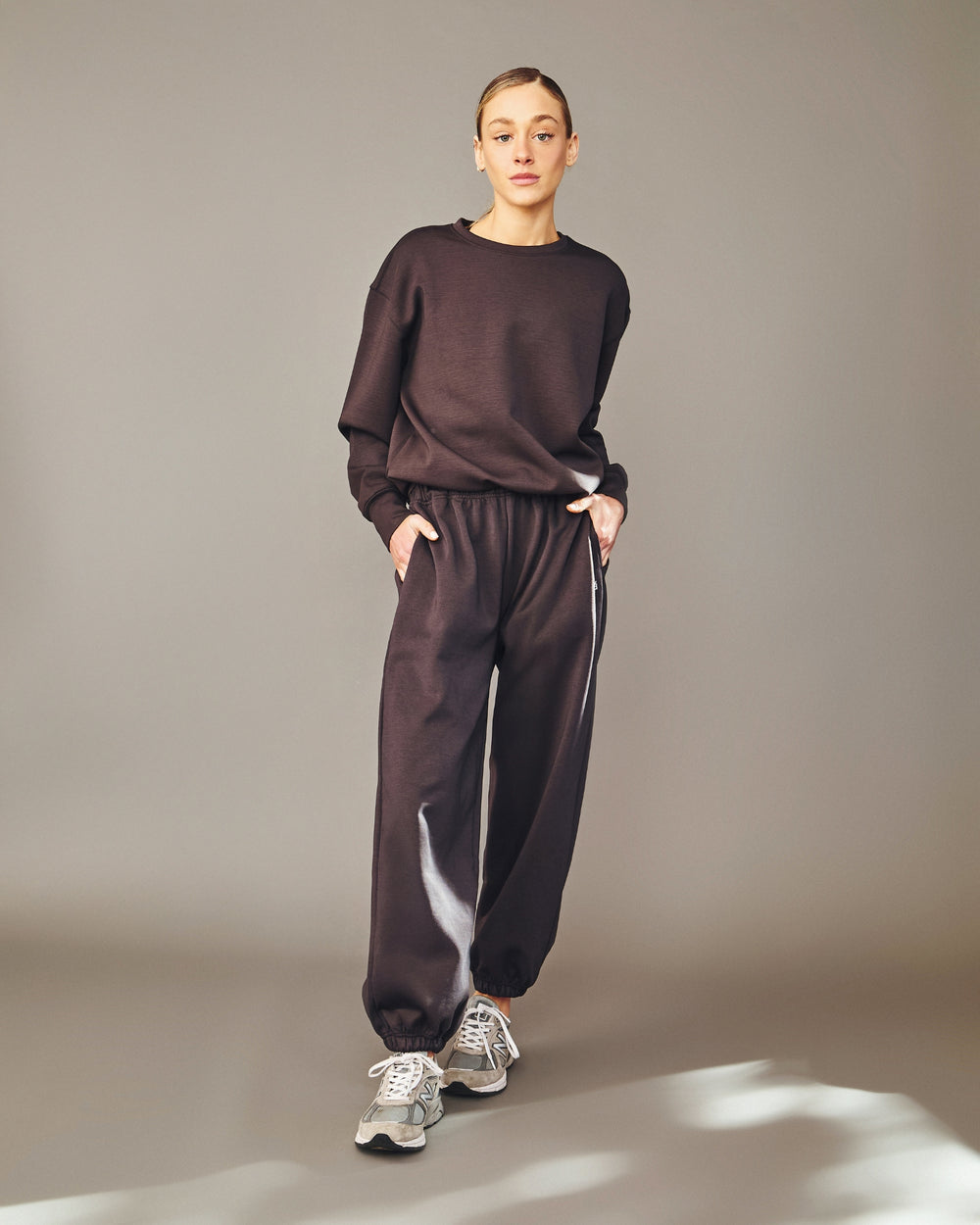 Pantalón Modal Gris