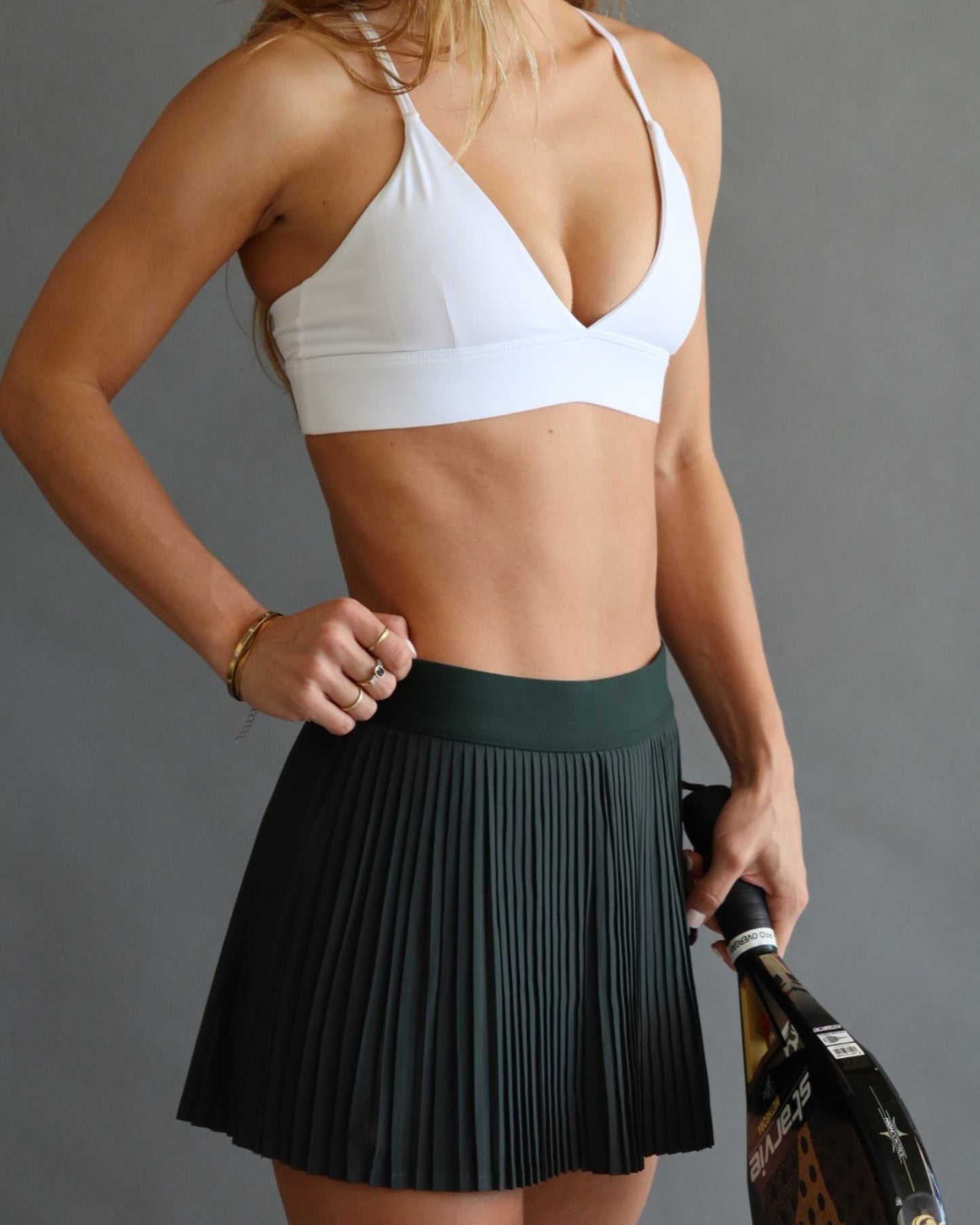 Falda deportiva tablas verde