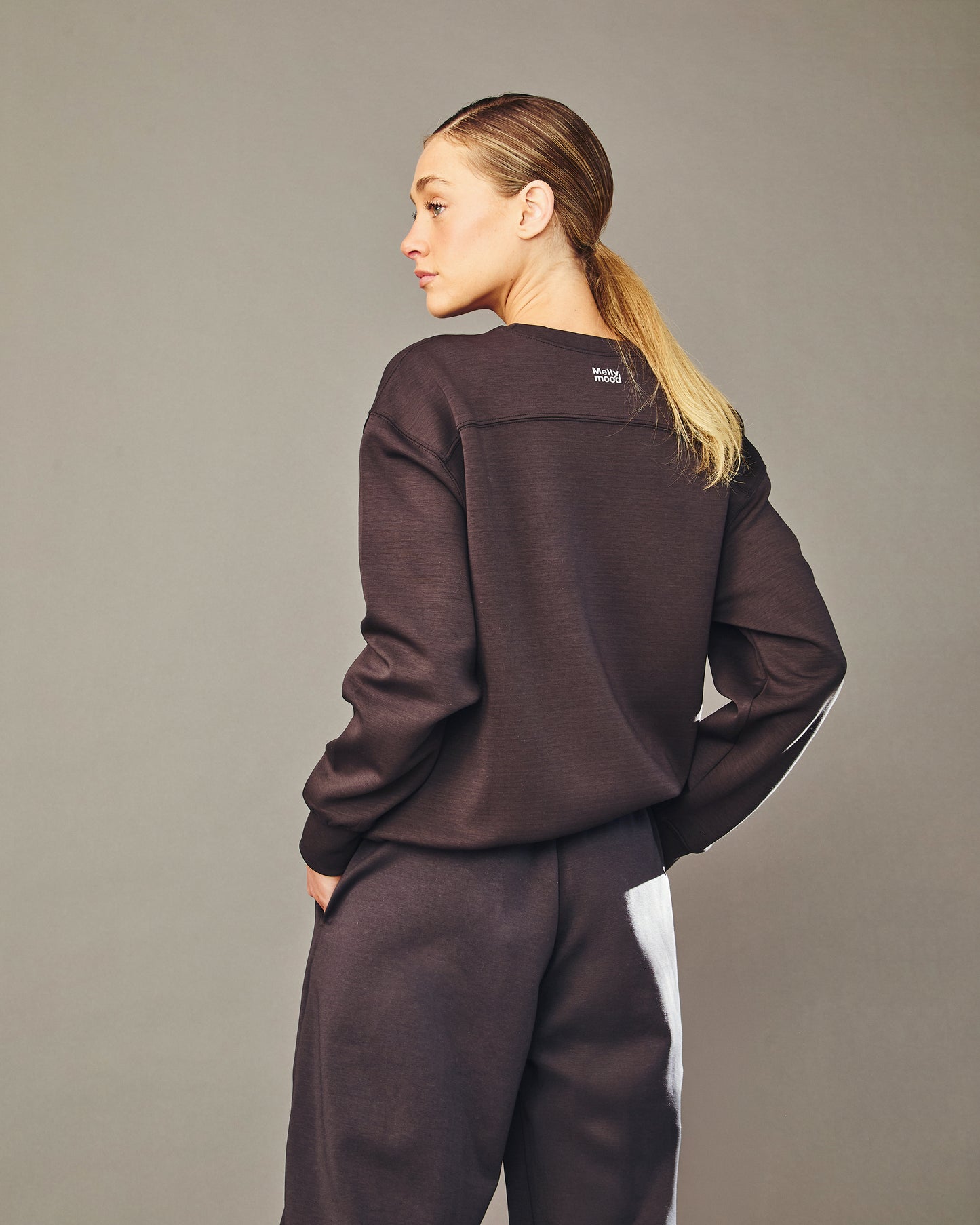 Pantalón Modal Gris
