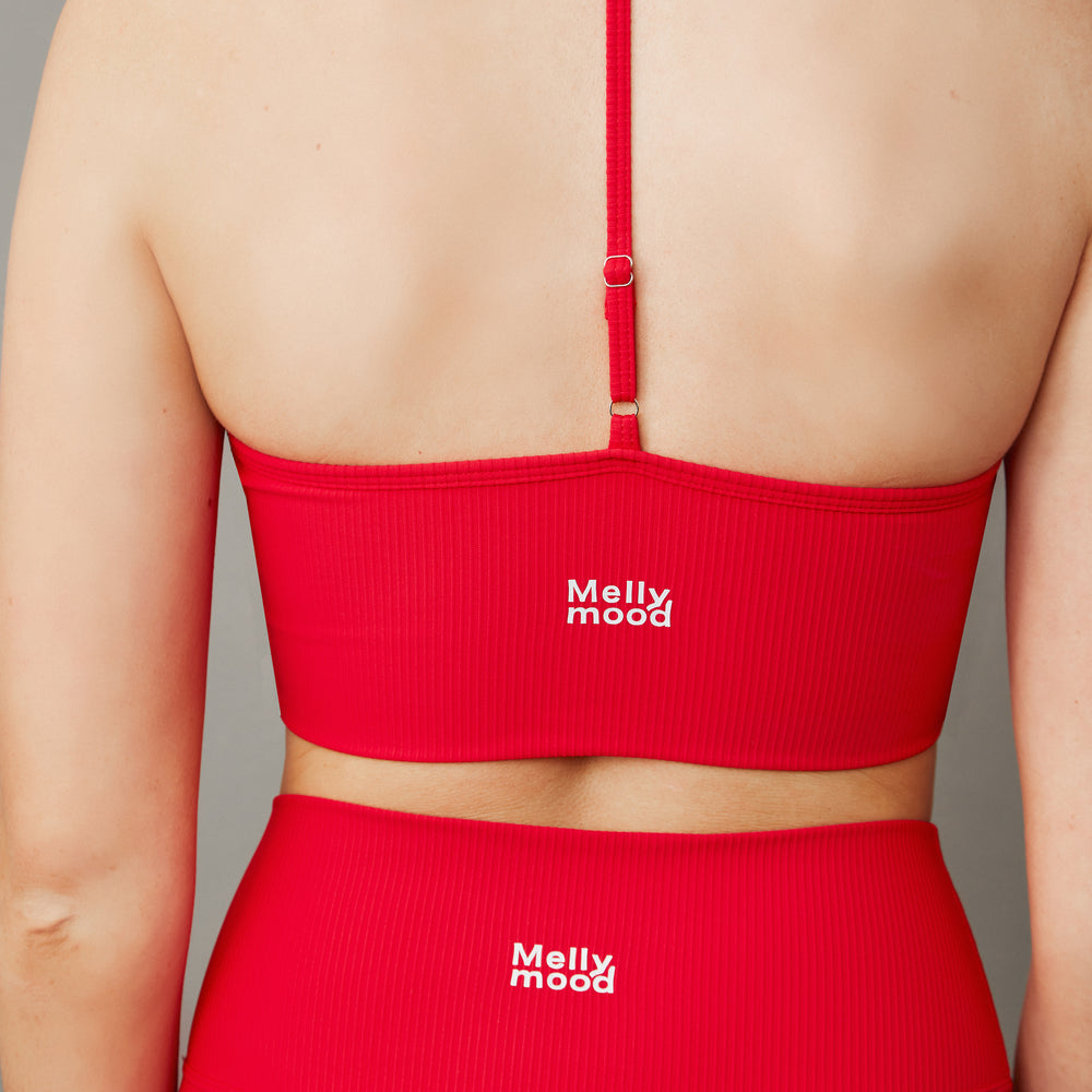 
                      
                        Sujetador Deportivo Rib Tiras Rojo – Máximo Soporte y Comodidad
                      
                    
