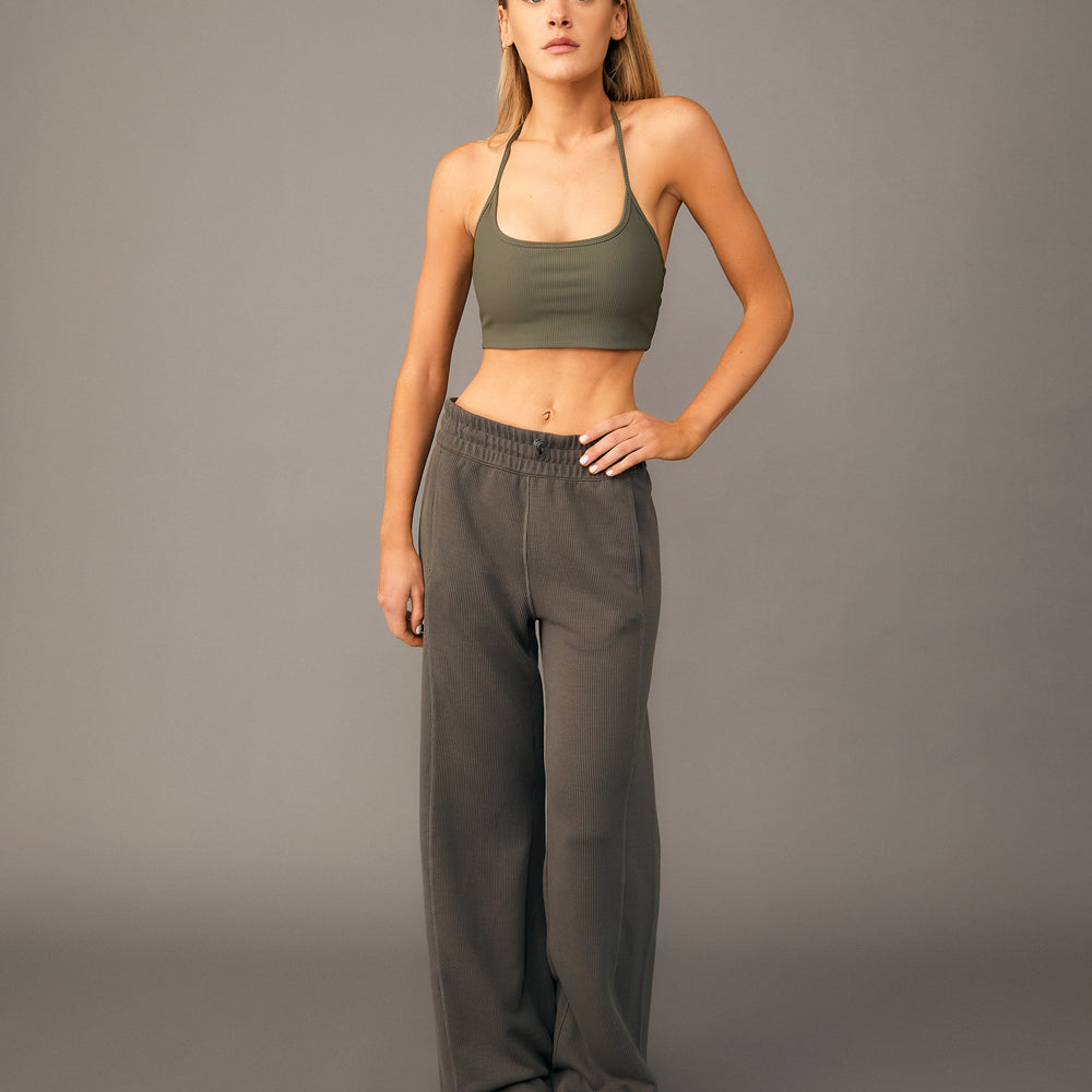 Pantalón Deportivo Comfy Rib Verde