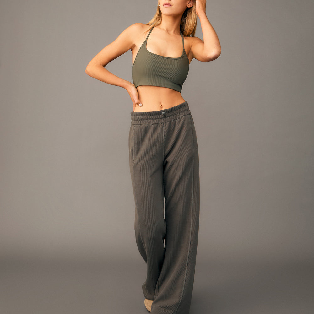 Pantalón Deportivo Comfy Rib Verde