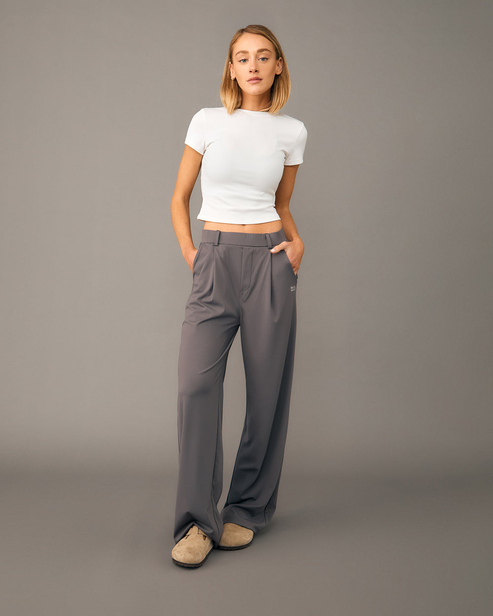 Pantalón Sastre Deportivo Gris