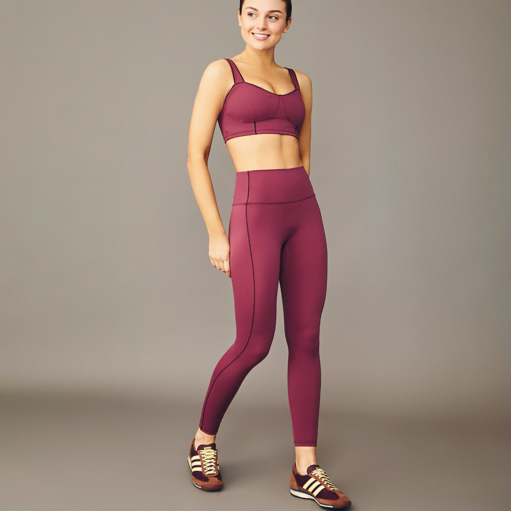 
                      
                        Leggings deportivos costuras rosa
                      
                    