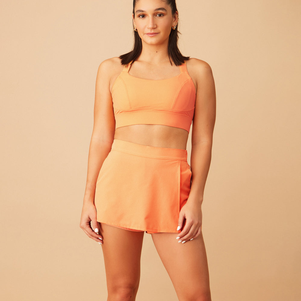 
                      
                        Falda short jolie naranjo
                      
                    