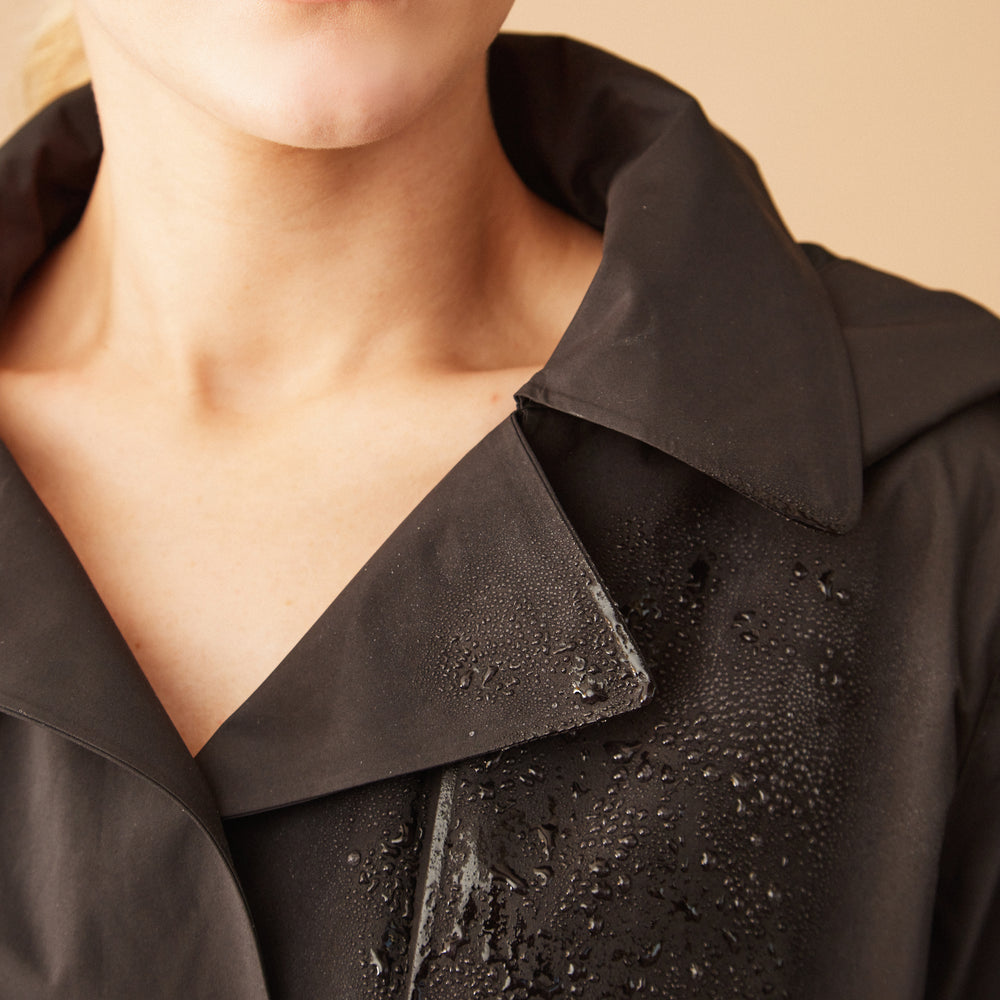 
                      
                        Trench cortaviento negro
                      
                    