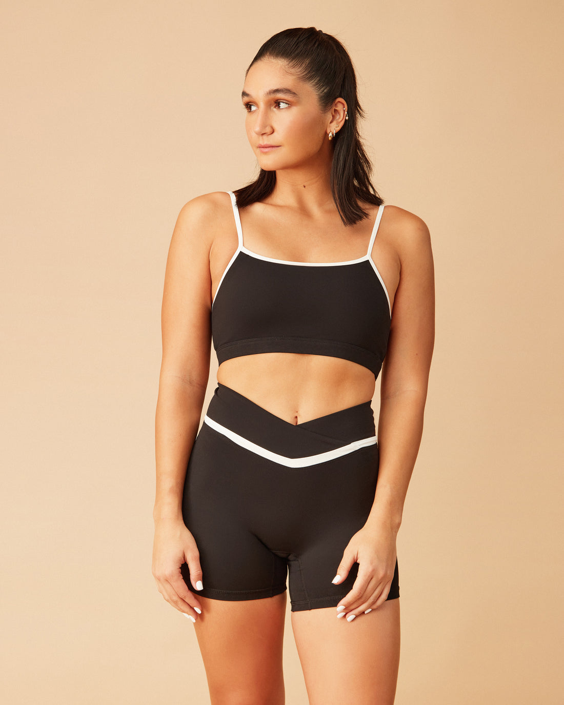 Short retro negro