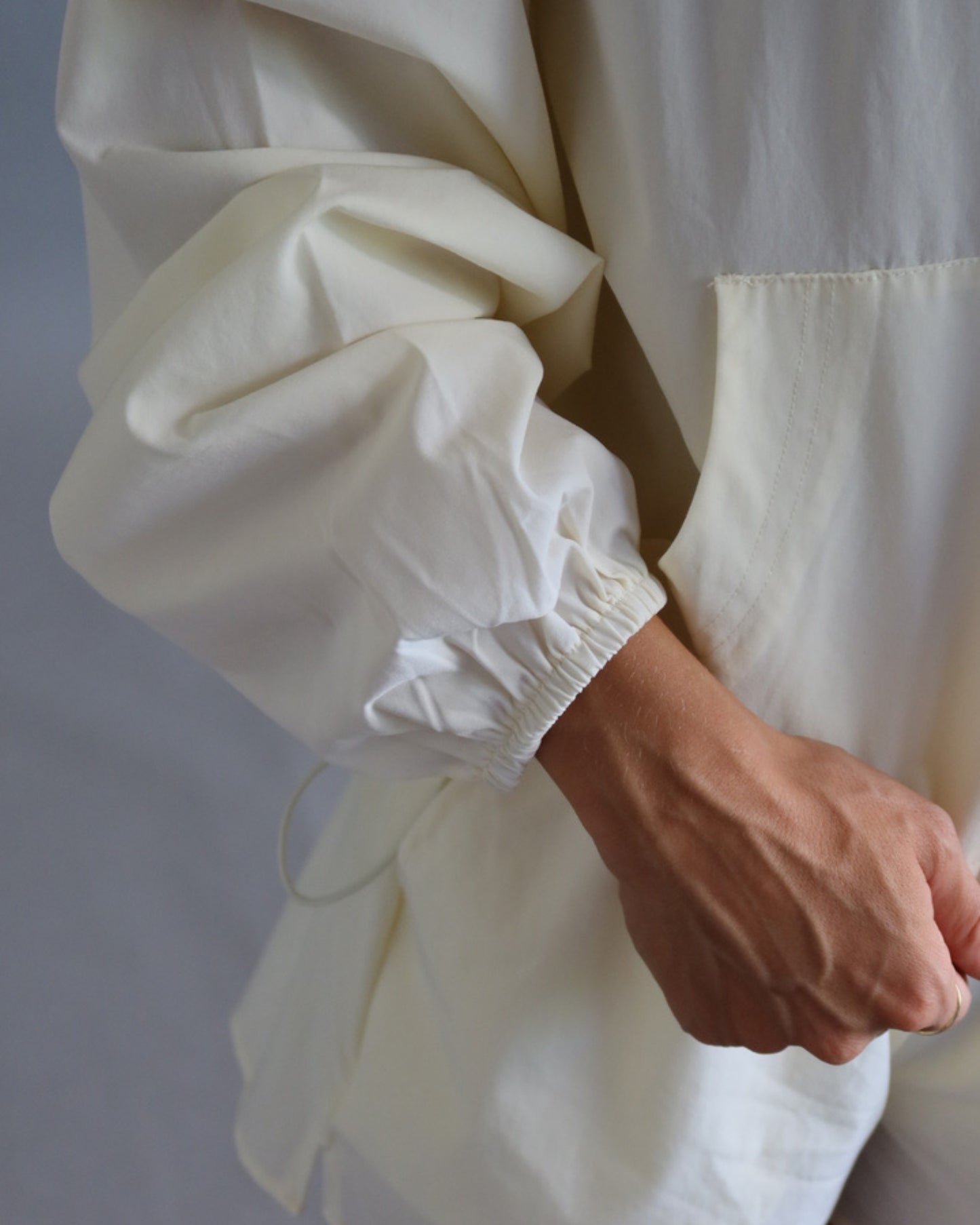 Chaqueta social crema