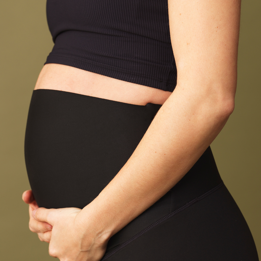 Leggings para Embarazadas Negro – Comodidad y Soporte Durante Todo el Embarazo