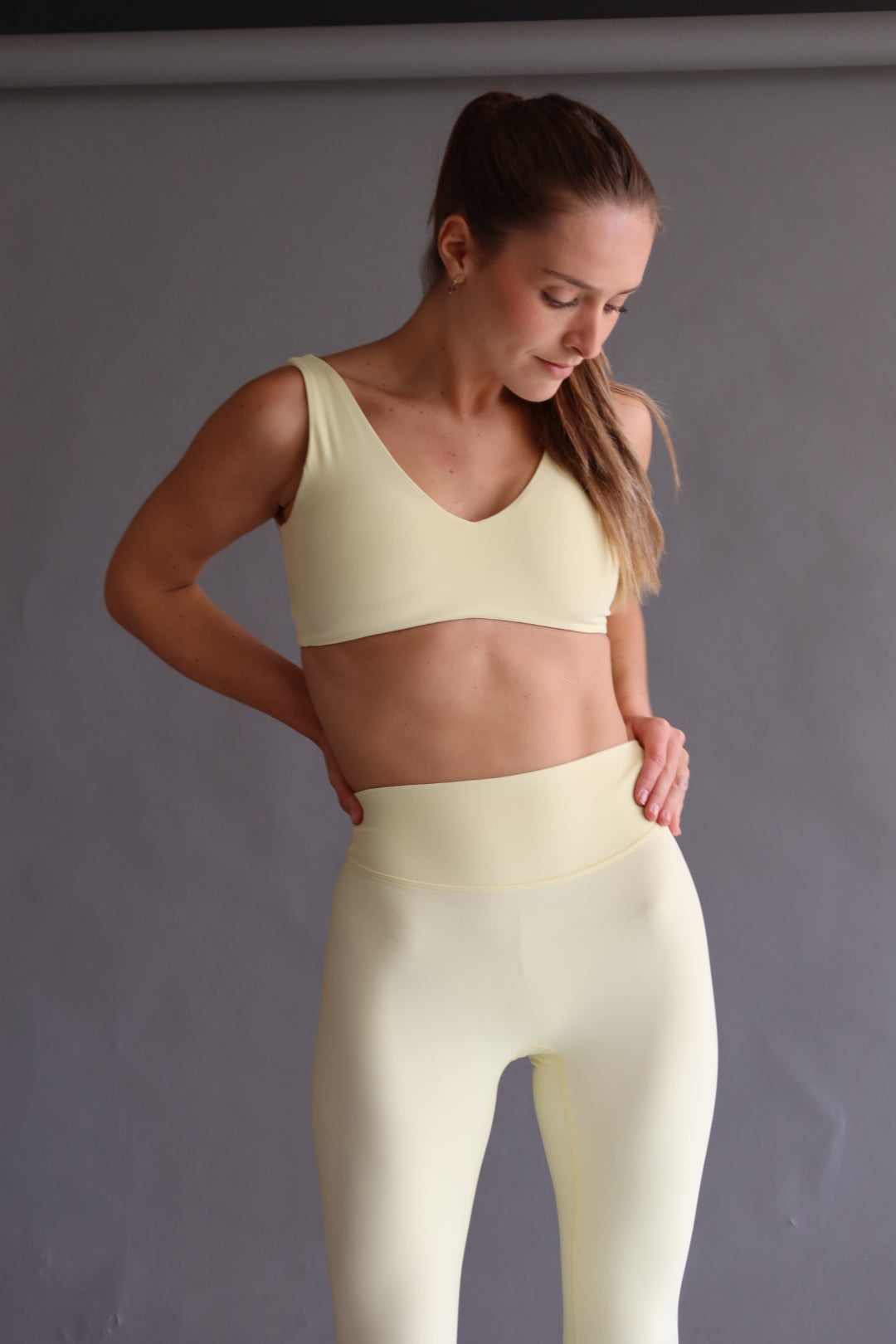 Sujetador Deportivo Flex amarillo