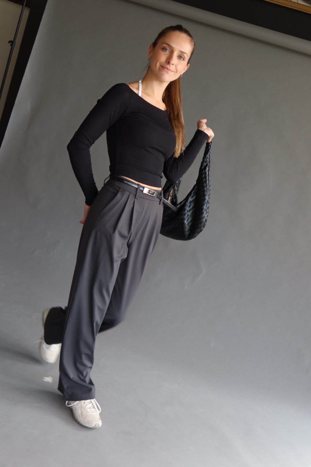 Pantalón Sastre Deportivo gris marengo