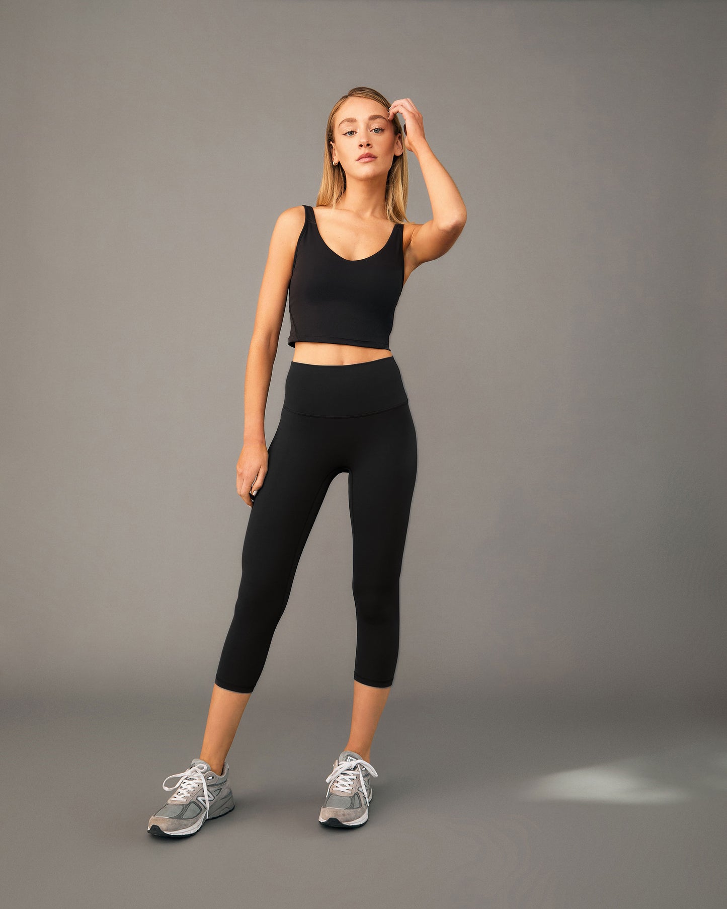 Leggings deportivos 3/4 negro